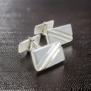 Georg Jensen Estate Sterling Silver Cufflinks 17.20 Grams GJ41